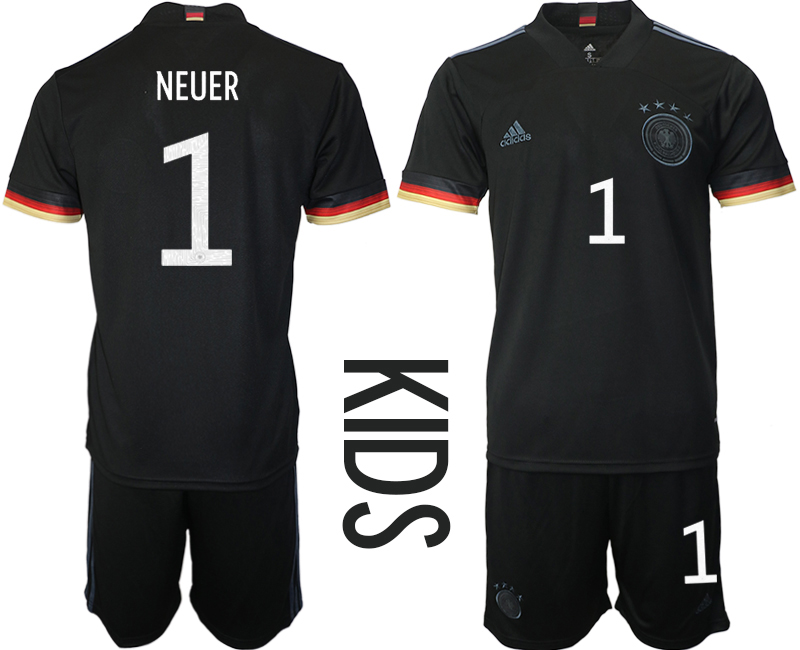2021 European Cup Germany away Youth #1 soccer jerseys->youth soccer jersey->Youth Jersey
